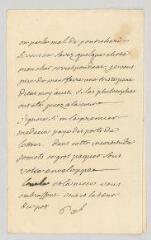 4 vues MS CA 0021 - Voltaire. Lettre autographe à [François de Chennevières].- [Genève], 6 décembre [1760]