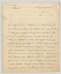 4 vues MS CA 0077 - Voltaire. Lettre signée à Jacques-Bernard Chauvelin.- Lausanne, 3 juin 1759