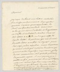 4 vues MS CA 0088 - Voltaire. Lettre autographe signée au baron Albrecht von Haller.- Montriond, 16 mars [1756]