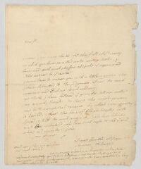 4 vues MS CA 0093 - Voltaire. Lettre autographe signée à James Jurin.- [Bruxelles, mai-juin 1741]