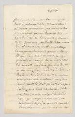 4 vues MS CA 0100 - Voltaire. Lettre autographe signée à Jean Le Rond d'Alembert.- [s.l.], 18 juillet [1766]
