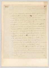 2 vues MS CA 0102 - Voltaire. Lettre autographe signée au comte Francesco Algarotti.- Potsdam, 24 septembre [1752]