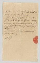 2 vues MS CA 0116 - Voltaire. Lettre autographe signée à Gabriel Cramer.- [s.l.], 13 octobre [1760 ?]