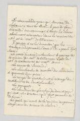 4 vues MS CA 0117 - Voltaire. Lettre à Jean-François-Thérèse Chalgrin.- [Paris], 22 avril 1778