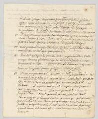 4 vues MS CA 0139 - Voltaire. Lettre à François-Achard Joumard Tison, marquis d'Argence.- [sans lieu], 1 février [1764]