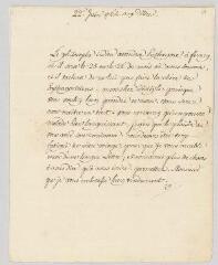 4 vues MS CA 0142 - Voltaire. Lettre signée à François-Achard Joumard Tison, marquis d'Argence.- Genève, 22 juin 1764