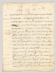 4 vues MS CA 0152 - Voltaire. Lettre autographe à François-Achard Joumard Tison, marquis d'Argence.- [sans lieu], 16 juillet [1765]