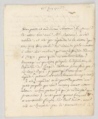 4 vues MS CA 0159 - Wagnière, Jean-Louis. Lettre autographe signée à François-Achard Joumard Tison, marquis d'Argence.- [Ferney], 13 juin 1766