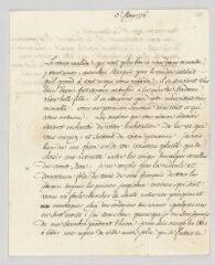 4 vues MS CA 0181 - Voltaire. Lettre signée à François-Achard Joumard Tison, marquis d'Argence.- [sans lieu], 3 mai 1776