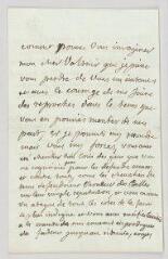 4 vues MS CB 0033 - Olivet, Pierre-Joseph Thoulier, abbé d'. Lettre autographe à Voltaire.- Paris, 20 mai 1744 [?]