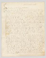 4 vues MS CC 0006 - Formey, Jean-Henri-Samuel. Lettre autographe signée à Pierre-Jean Grosley.- Berlin, 30 mars 1765