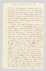 4 vues  - MS CC 0036 - Florian, Jean-Pierre Claris de. Lettre autographe à N.- Paris, 13 juin 1779 (ouvre la visionneuse)