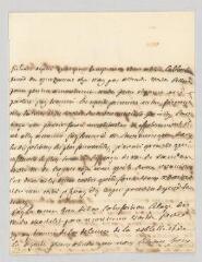 4 vues  - MS CC 0092 - Breteuil, Élisabeth-Théodore Le Tonnelier, abbé de. Lettre autographe à l\'abbé de Courbouzon.- [Paris, 1 juillet 1757] (ouvre la visionneuse)