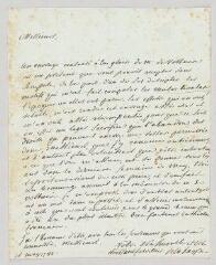 4 vues  - MS CC 0098 - La Harpe, Jean-François de. Lettre autographe signée [aux Comédiens français].- [s.l.], 16 mai 1782 (ouvre la visionneuse)