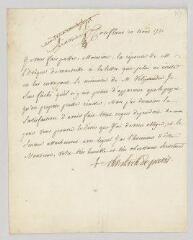 4 vues  - MS CC 0136 - Beaumont, Christophe de. Lettre signée à Querenet.- Conflans, 20 août 1771 (ouvre la visionneuse)