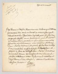 4 vues  - MS CC 0154 - Bertin, Henri. Lettre autographe signée à N.- Paris, [vers 1744-1774 ?] (ouvre la visionneuse)
