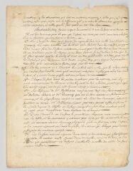 2 vues  - MS CC 0164 - Le Brun, le Père Pierre. Lettre signée à \'Monseigneur\'.- Paris, 30 septembre 1706 (ouvre la visionneuse)