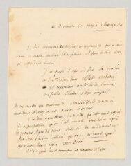 4 vues  - MS CC 0204 - Ximénès, Augustin-Louis, marquis de. Lettre autographe à N.- [s.l.], 23-24 mai [1790] (ouvre la visionneuse)