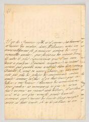 4 vues MS CC 0243 - Fontenelle, Bernard Le Bovier de. Lettre autographe signée à une amie.- 1 janvier 1707