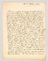4 vues  - MS CC 0311 - Bouhier, Jean. Lettre autographe signée à Joseph-Gabriel de Rochefort, dit le chevalier de Saint-Point.- Dijon, 13 décembre 1736. (ouvre la visionneuse)