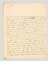 4 vues MS CC 0319 - Bailly, Jean-Sylvain. Lettre autographe signée à Jean-Antoine Roucher.- Chaillot, 25 avril 1780.