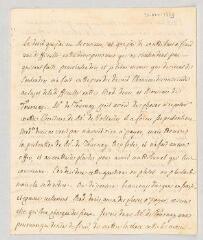 8 vues  - MS CC 0334 - Christin, Charles-Frédéric-Gabriel. Lettre manuscrite à Alexandre-Marie-François de Paule de Dompierre d’Hornoy.- Ferney, 21 août 1779. (ouvre la visionneuse)