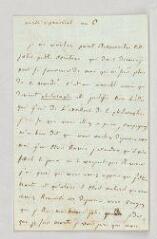 4 vues  - MS CC 0374 - Talma, Julie. Lettre autographe à Julie Simons-Candeille.- Paris, 1798. (ouvre la visionneuse)