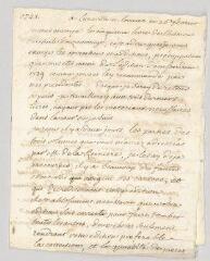 4 vues  - MS CA 0060 - Voltaire. Lettre autographe signée à Georg Conrad Walther.- Lunéville, 26 février [1748] (ouvre la visionneuse)