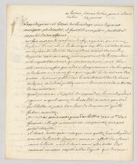 4 vues  - MS CA 0099 - Voltaire. Lettre autographe à Jean Le Rond d\'Alembert.- Lausanne, 29 janvier [1758] (ouvre la visionneuse)