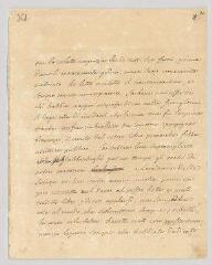 4 vues  - MS CA 0101 - Voltaire. Lettre autographe au comte Francesco Algarotti.- Paris, 13 novembre [1746] (ouvre la visionneuse)