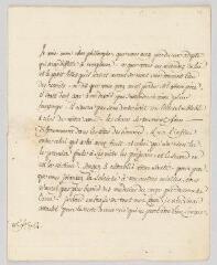 4 vues  - MS CA 0145 - Voltaire. Lettre à François-Achard Joumard Tison, marquis d\'Argence.- [sans lieu], 30 novembre 1764 (ouvre la visionneuse)