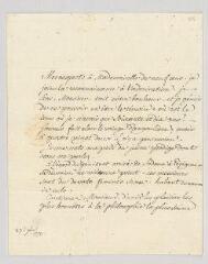 4 vues  - MS CA 0155 - Voltaire. Lettre à François-Achard Joumard Tison, marquis d\'Argence.- [sans lieu], 27 septembre 1775 (ouvre la visionneuse)