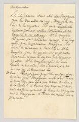 4 vues  - MS CB 0039 - Tronchin, Théodore. Lettre autographe à Voltaire.- [s.l., novembre 1760] (ouvre la visionneuse)